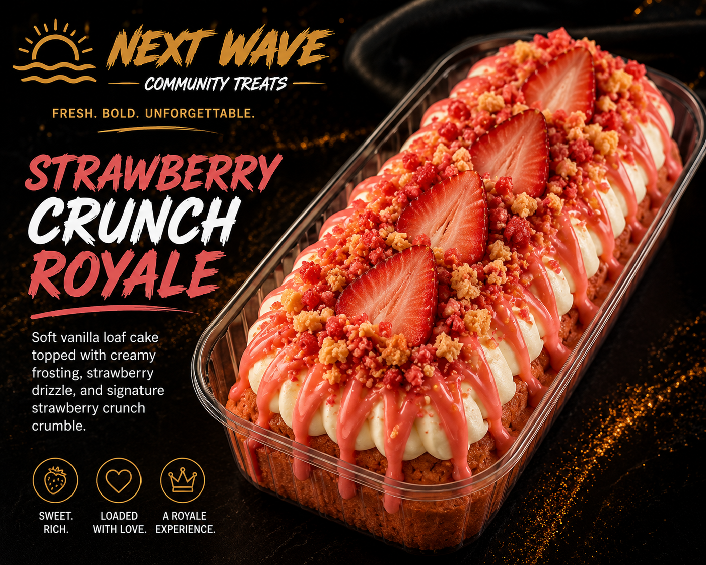 🍓 Strawberry Crunch Royale